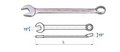 11640140 - KT/1060 csillag-villáskulcs 20 mm